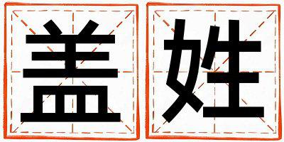 盖姓取名有灵气的男宝宝名字