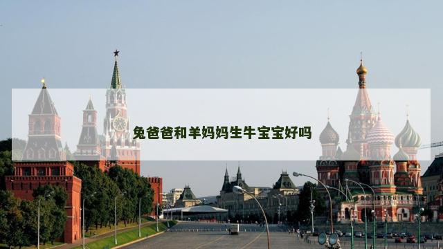 兔爸爸和羊妈妈生牛宝宝好吗