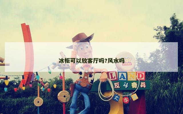 冰柜可以放客厅吗?风水吗