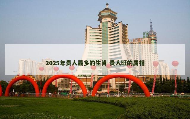 2025年贵人最多的生肖 贵人旺的属相