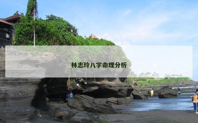 林志玲八字命理分析