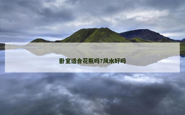 卧室适合花瓶吗?风水好吗