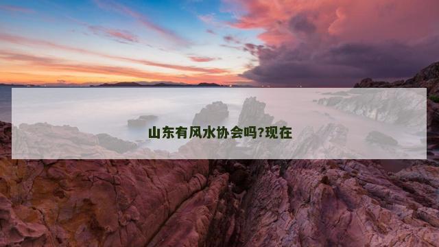 山东有风水协会吗?现在