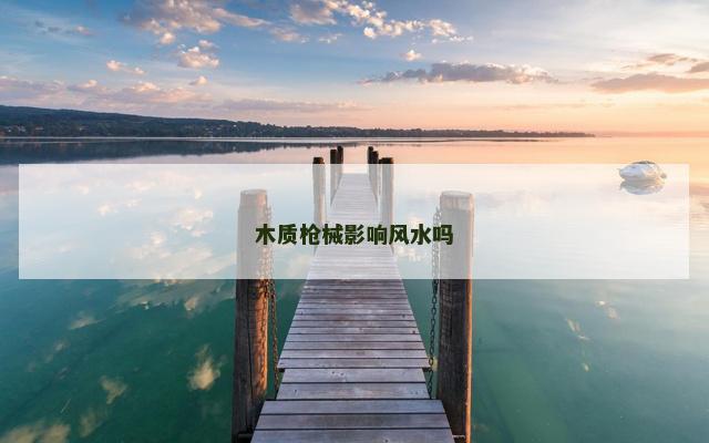 木质枪械影响风水吗