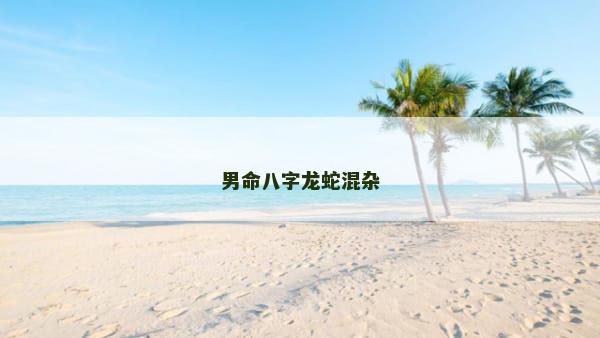 男命八字龙蛇混杂