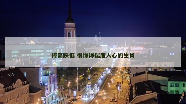 捧高踩低 很懂得揣度人心的生肖