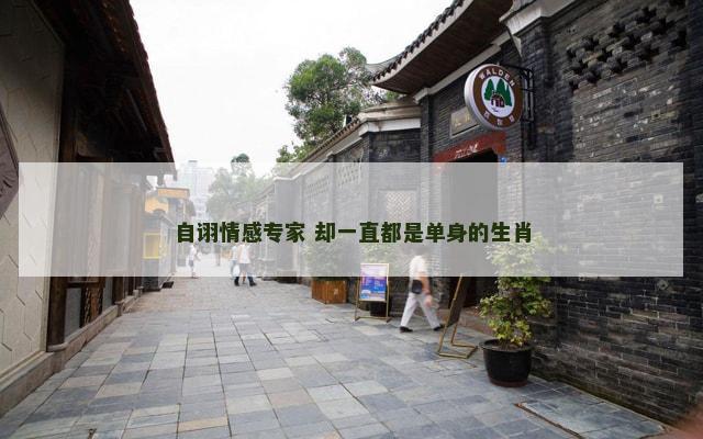 自诩情感专家 却一直都是单身的生肖