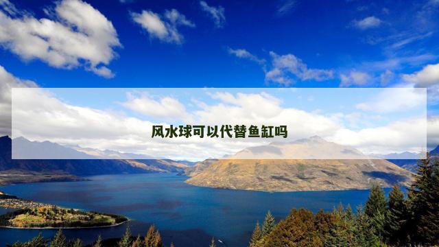风水球可以代替鱼缸吗