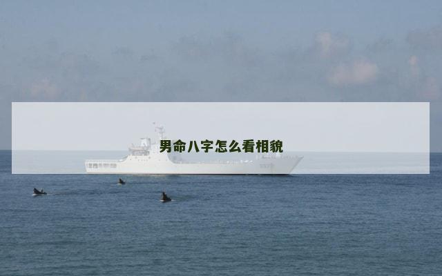 男命八字怎么看相貌