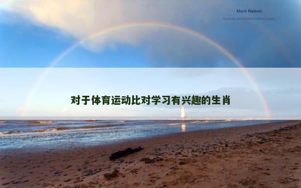 对于体育运动比对学习有兴趣的生肖