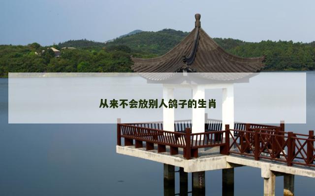 从来不会放别人鸽子的生肖