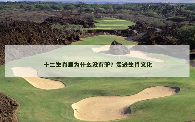 十二生肖里为什么没有驴? 走进生肖文化