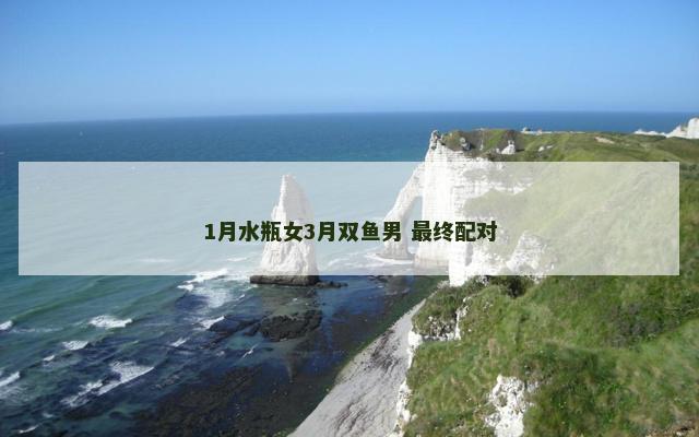 1月水瓶女3月双鱼男 最终配对