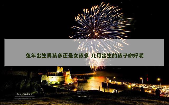 兔年出生男孩多还是女孩多 几月出生的孩子命好呢