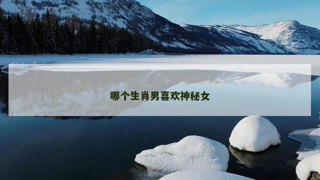 哪个生肖男喜欢神秘女