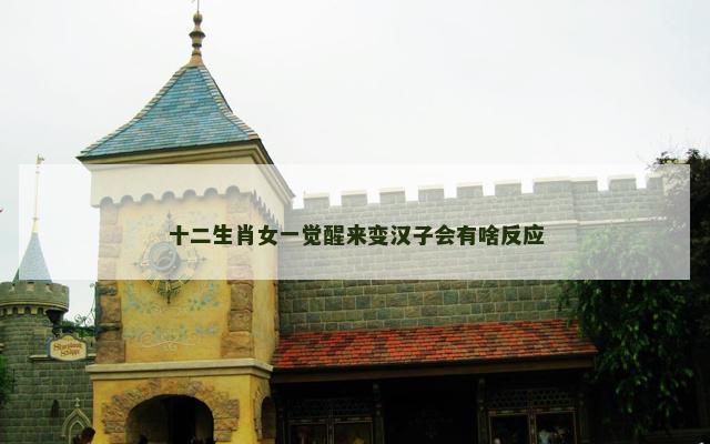 十二生肖女一觉醒来变汉子会有啥反应