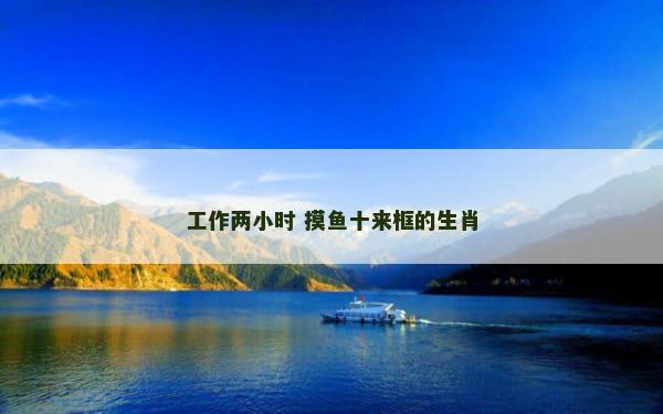 工作两小时 摸鱼十来框的生肖