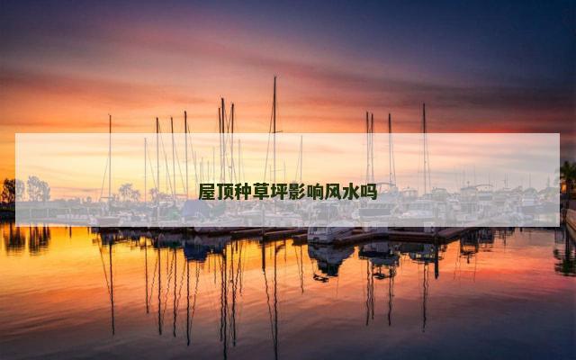 屋顶种草坪影响风水吗