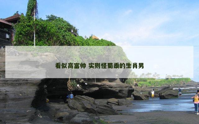 看似高富帅 实则怪蜀黍的生肖男