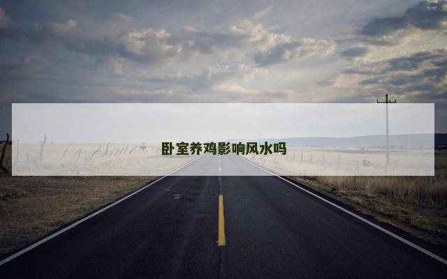 卧室养鸡影响风水吗