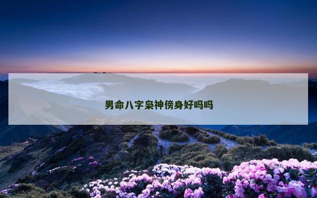 男命八字枭神傍身好吗吗
