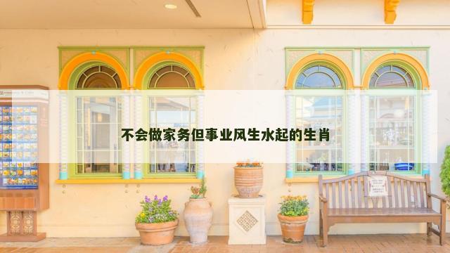 不会做家务但事业风生水起的生肖