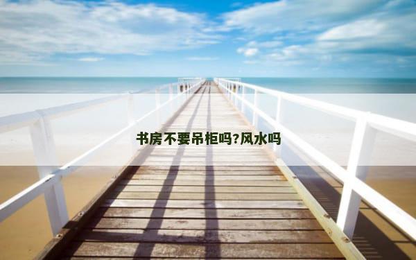 书房不要吊柜吗?风水吗 书房不要吊柜吗?风水吗
