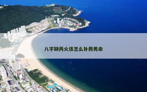 八字缺丙火该怎么补救男命